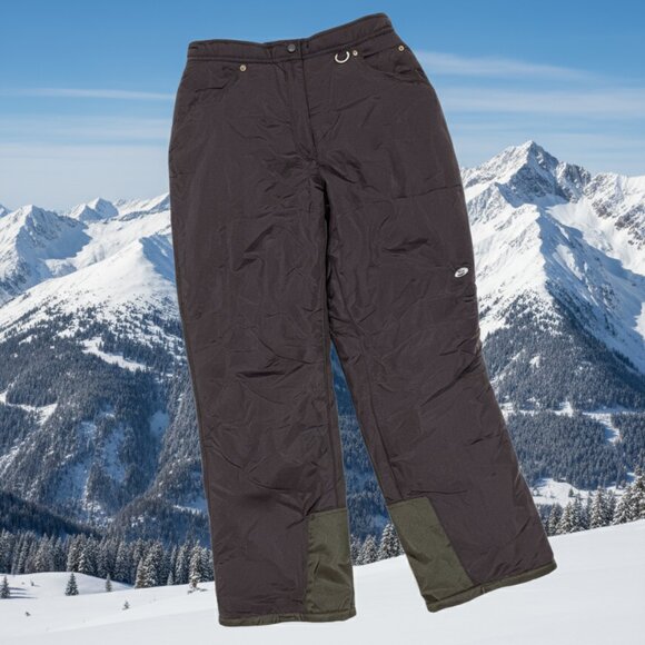 NWOT Black Size Large Slalom Ski/Board/Powder Pants - Picture 1 of 6